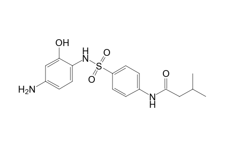 4'-[(4-amino-2-hydroxyphenyl)sulfamoyl]-3-methylbutyranilide