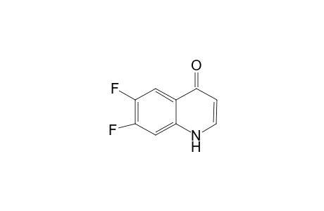 1H-Quinolin-4-one, 6,7-difluoro-