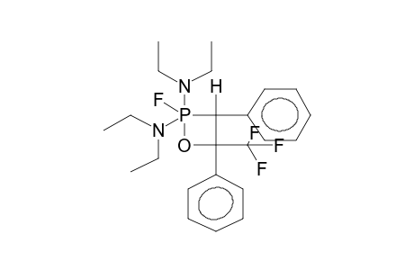 2-FLUORO-2,2-BIS(DIETHYLAMINO)-3,4-DIPHENYL-4-TRIFLUOROMETHYL-1,2LAMBDA5-OXAPHOSPHETANE