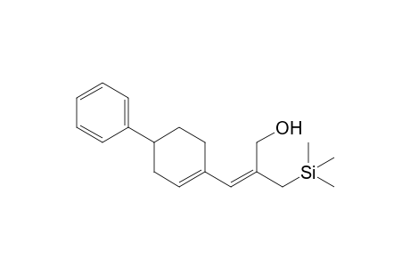 (E)-3-(4-Phenylcyclohex-1-en-1-yl)-2-(trimethylsilylmethyl)prop-2-en-1-ol