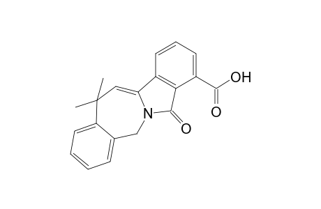 13,13-Dimethyl-7-oxo-7,13-dihydro-5H-isoindolo[2,1-b][2]benzazepine-8-carboxylic acid