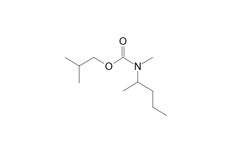 Carbonic acid, monoamide, N-(2-pentyl)-N-methyl-, isobutyl ester