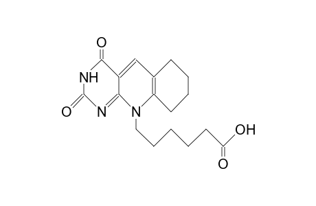6-(2,4-Dioxo-2,3,4,6,7,8,9,10-octahydro-pyrimido[4,5-B]quinoline-10-yl)-hexanoic acid