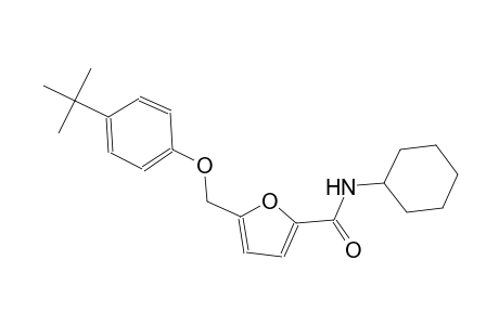 5-[(4-tert-butylphenoxy)methyl]-N-cyclohexyl-2-furamide