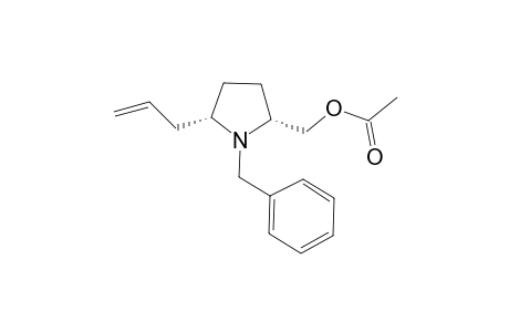 (2R,5S)-N-Benzyl-2-(acetoxymethyl)-5-(2'-propenyl)pyrrolidine