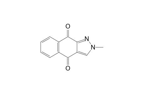 2H-Benz[f]indazole-4,9-dione, 2-methyl-