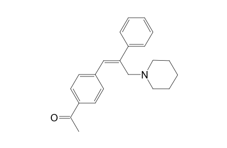 1-{4-[(1Z)-2-phenyl-3-piperidin-1-ylprop-1-en-1-yl]phenyl}ethanone