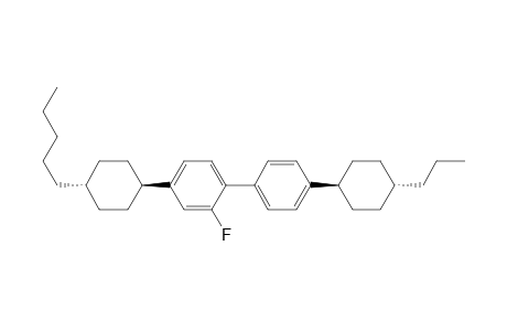 1,1'-Biphenyl, 2-fluoro-4-(4-pentylcyclohexyl)-4'-(4-propylcyclohexyl)-, [trans(trans)]-