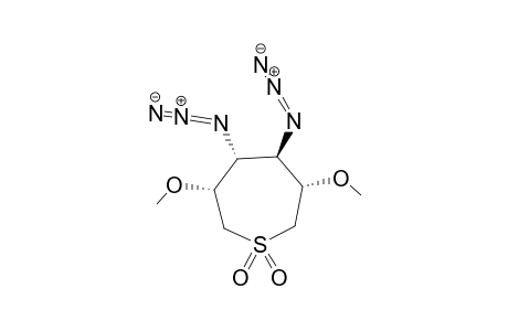 (3R,4R,5R,6S)-4,5-diazido-3,6-dimethoxy-thiepane 1,1-dioxide