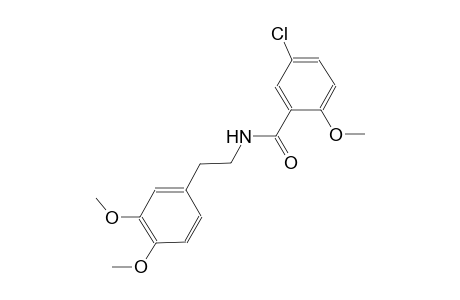 5-chloro-N-[2-(3,4-dimethoxyphenyl)ethyl]-2-methoxybenzamide