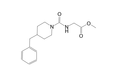 acetic acid, [[[4-(phenylmethyl)-1-piperidinyl]carbonyl]amino]-, methyl ester