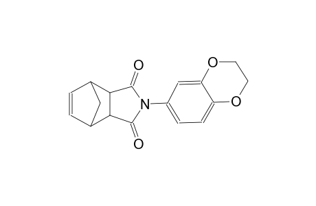 2-(2,3-dihydrobenzo[b][1,4]dioxin-6-yl)-3a,4,7,7a-tetrahydro-1H-4,7-methanoisoindole-1,3(2H)-dione