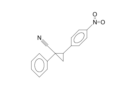 1-Cyano-2-(4-nitro-phenyl)-1-phenyl-cyclopropane