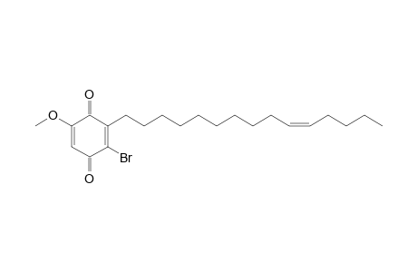 2-Bromanyl-5-methoxy-3-[(Z)-pentadec-10-enyl]cyclohexa-2,5-diene-1,4-dione