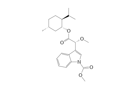 (8R,10R,11S,14R)-Methyl 3-((R)-2-((1R,2S,5R)-2-isopropyl-5-methylcyclohexyloxy)-1-methoxy-2-oxoethyl)-1H-indole-1-carboxylate