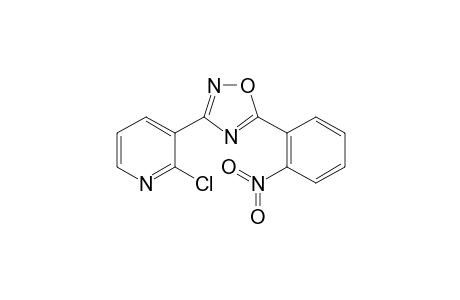 3-(2-Chloropyridin-3-yl)-5-(2-nitrophenyl)-1,2,4-oxadiazole