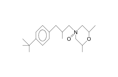 cis-2,6-Dimethyl-1-[2-methyl-3-(4-tert-butyl-phenyl)-propyl]-morpholine oxide