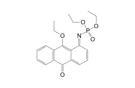 Phosphoramidic acid, (9-ethoxy-10-oxo-1(10H)-anthracenylidene)-, diethyl ester