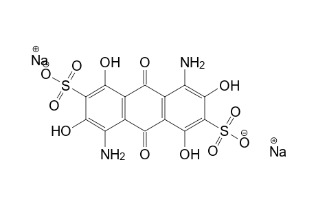 2,6-Anthracenedisulfonic acid, 4,8-diamino-9,10-dihydro-1,3,5,7-tetrahydroxy-9,10-dioxo-, disodium salt
