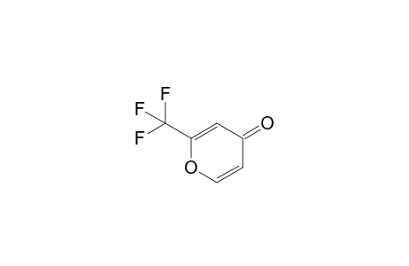 2-(Trifluoromethyl)-4H-pyran-4-one