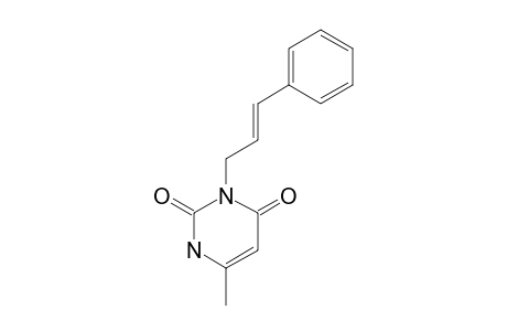 6-methyl-3-[(E)-3-phenylprop-2-enyl]uracil