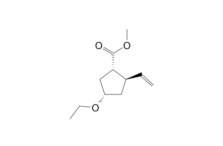 Cyclopentanecarboxylic acid, 2-ethenyl-4-ethoxy]-, methyl ester (1.alpha.,2.beta.,4.alpha.)-