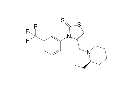 (R)-4-(2-Ethylpiperidin-1-ylmethyl)-3-(3-trifluormethylphenyl)-2,3-dihydrothiazol-2-thione