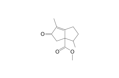 Methyl 4,8-dimethyl-3-oxobicyclo[3.3.0]oct-4-ene-1-carboxylate