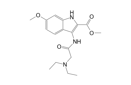 methyl 3-{[(diethylamino)acetyl]amino}-6-methoxy-1H-indole-2-carboxylate