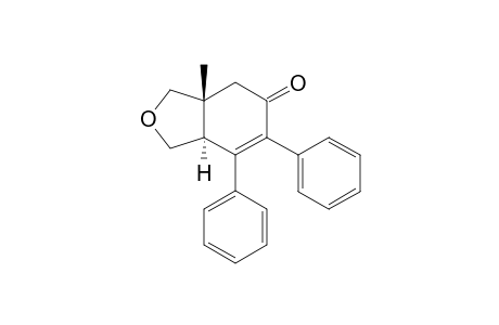 3a-Methyl-6,7-diphenyl-1,3a,4,7a-tetrahydroisobenzofuran-5(3H)-one
