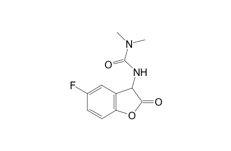 3-(5-fluoro-2-oxo-3H-benzofuran-3-yl)-1,1-dimethyl-urea