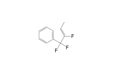 trans-1,1,2-Trifluoro-1-phenyl-2-butene