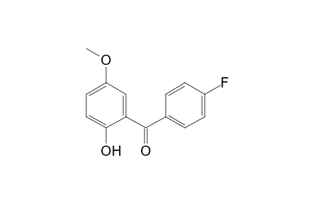 (4-fluorophenyl)-(2-hydroxy-5-methoxy-phenyl)methanone