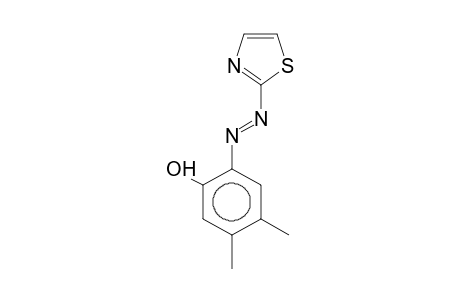 4,5-Dimethyl-2-[(E)-1,3-thiazol-2-yldiazenyl]phenol
