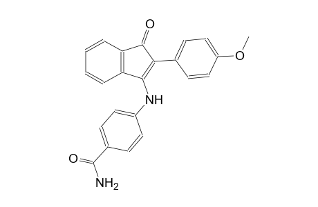 benzamide, 4-[[2-(4-methoxyphenyl)-1-oxo-1H-inden-3-yl]amino]-