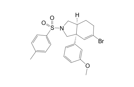 (3aS,7aS)-6-Bromo-7a-(3-methoxyphenyl)-2-tosyl-2,3,3a,4,5,7a-hexahydro-1H-isoindole