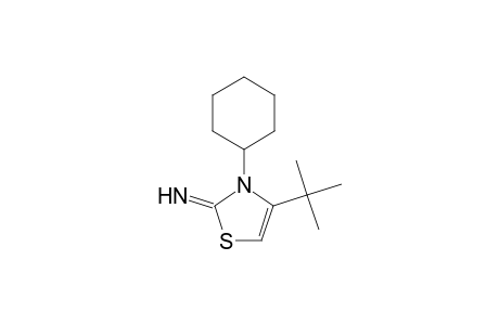 (4-tert-butyl-3-cyclohexyl-4-thiazolin-2-ylidene)amine