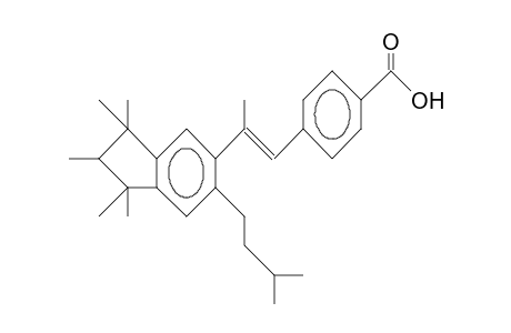 1-(4-Carboxy-phenyl)-trans-2-(1,1,2,3,3-pentamethyl-5-isopentyl-indanyl-6)-propene