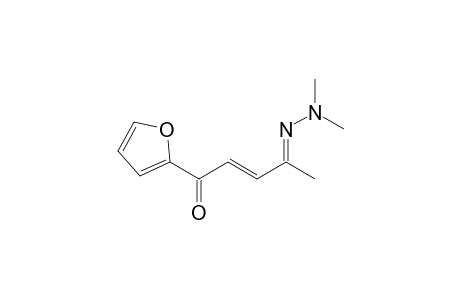 2-Pentene-1,4-dione, 1-(2-furanyl)-, 4-(dimethylhydrazone)