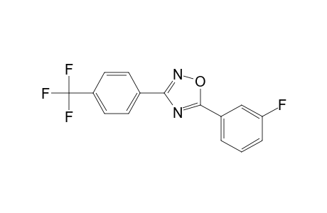 1,2,4-Oxadiazole, 5-(3-fluorophenyl)-3-[4-(trifluoromethyl)phenyl]-
