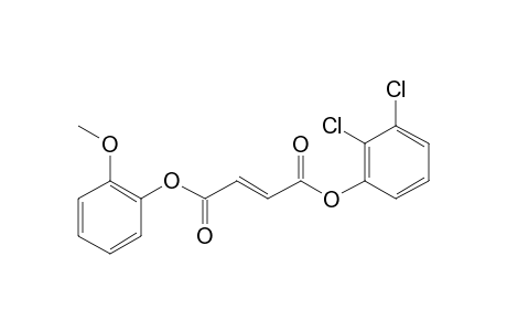 Fumaric acid, 2-methoxyphenyl 2,3-dichlorophenyl ester