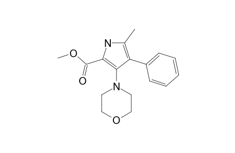 methyl 5-methyl-3-morpholin-4-yl-4-phenyl-1H-pyrrole-2-carboxylate