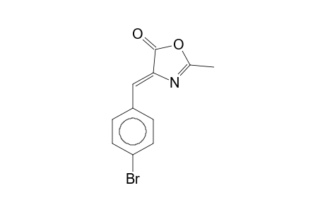 (4E)-4-(4-Bromobenzylidene)-2-methyl-1,3-oxazol-5(4H)-one