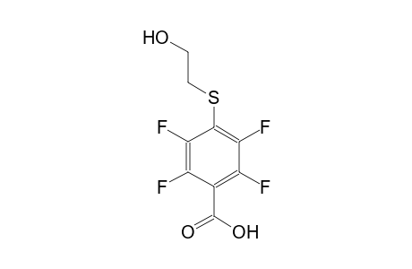 benzoic acid, 2,3,5,6-tetrafluoro-4-[(2-hydroxyethyl)thio]-