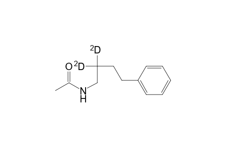 N-acetyl-2,2-dideuterio-4-phenylbutylamine
