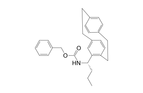 Benzyl (Rp,S)-[1-([2.2]paracyclophane-4'-yl)butyl]carbamate