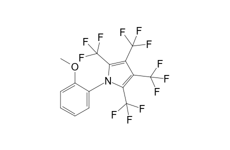 1-(2-methoxyphenyl)-2,3,4,5-tetrakis(trifluoromethyl)pyrrole