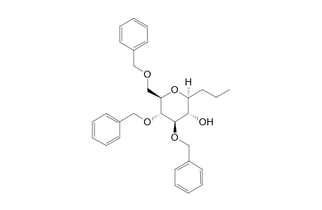 1-(3',4',6'-Tri-O-Benzyl)-.alpha.,D-glucopyranosyl)-2-propane
