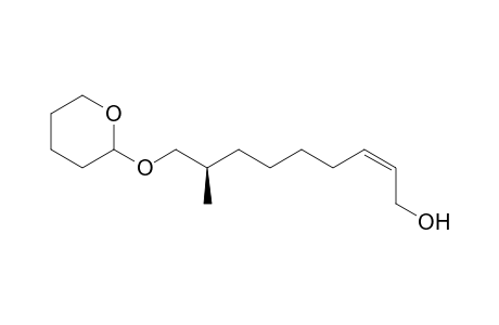 (2Z,8R)-8-Methyl-9-(tetrahydro-2H-pyran-2-yloxy)non-2-en-1-ol
