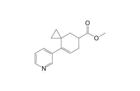 Methyl 8-(3'-pyridinyl)spiro[2.5]oct-7-ene-5-carboxylate